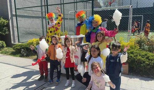 23 Nisan Etkinlikleri Pamuk Şeker Arabası