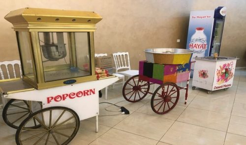 Günlük Popcorn Arabası Kiralama Fiyatları