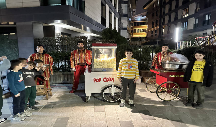 Kiralık Popcorn Arabası