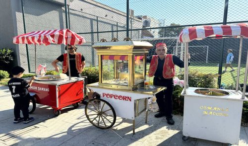 Patlamış Mısırcı ve Pamuk Şekerci Kiralama