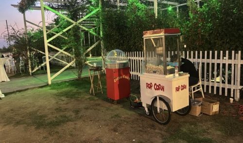 Saatlik Kiralık Patlamış Mısır Popcorn