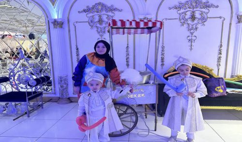 Sünnet Düğünü Pamuk Şeker Arabası