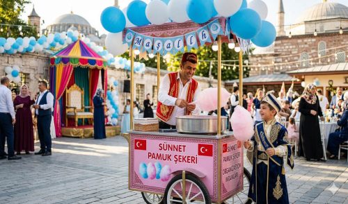Sünnet Organizasyonu Pamuk Şeker Kiralama