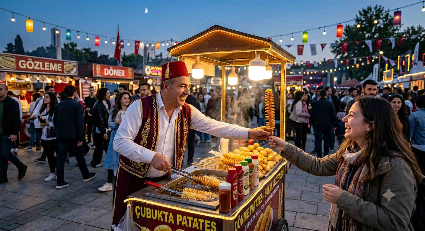 Festival Organizasyonu Çubukta Patates