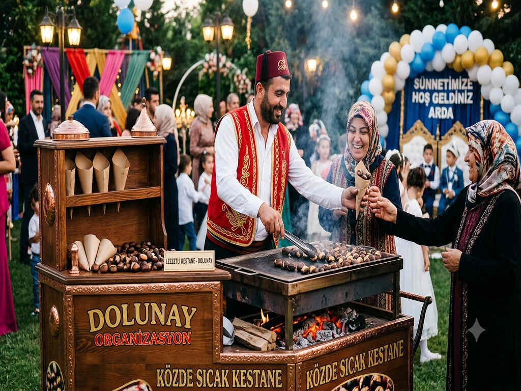 Sünnet Düğünü Kestane Arabası Kiralama